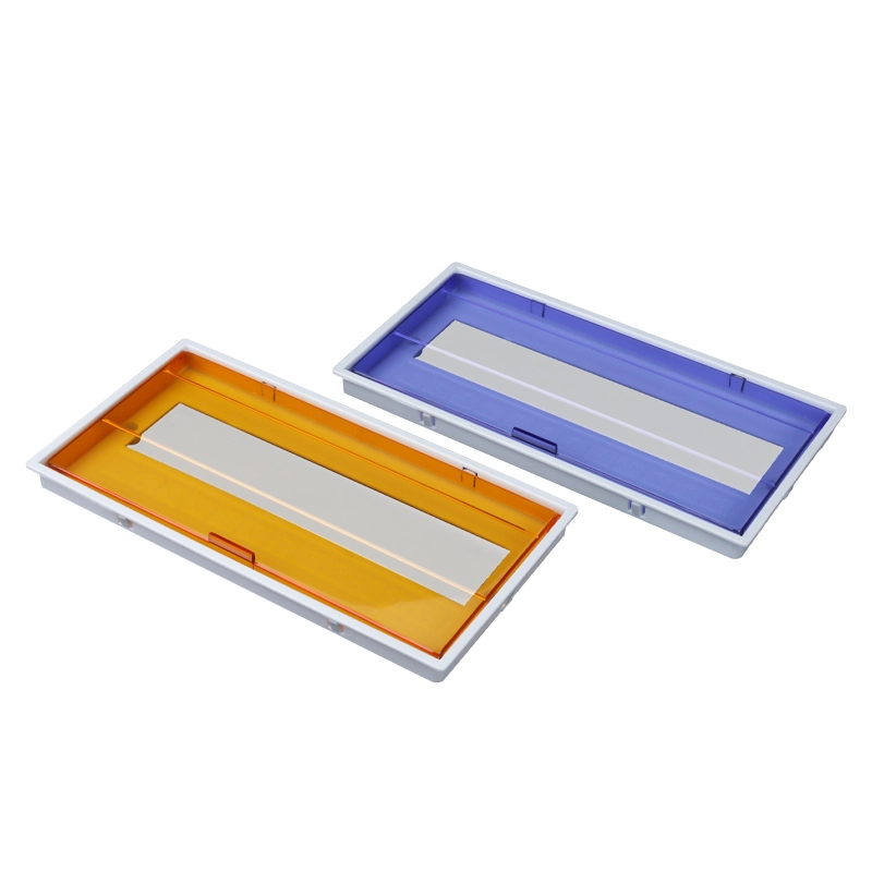 Plastic elektrische doospaneel